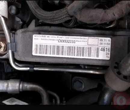 Audi A3 Sandık Motor çıkma parça