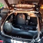 Çıkma V40 Volvo bagaj kapağı beyaz siyah 2014