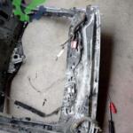 Çıkma V40 Volvo bagaj kapağı beyaz siyah 2014