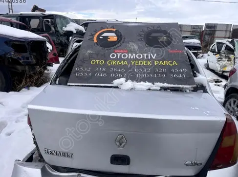 Renault Clio Bagaj Kapağı çıkma parça