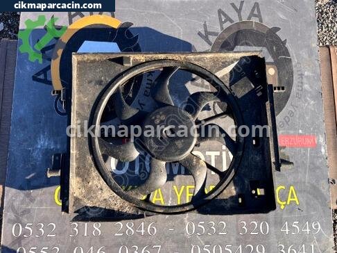 Renault Clio Fan Motoru çıkma parça