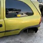 Opel Corsa b arka kelebek camı çamurluk tek kapı