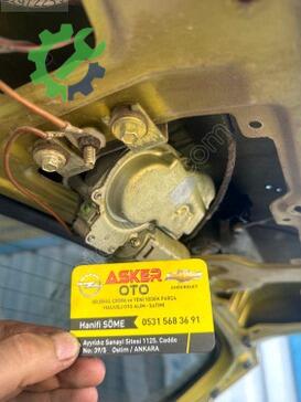Opel Corsa Arka Silecek Motoru çıkma parça