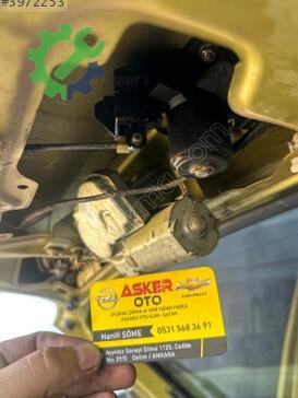 Opel Corsa Arka Silecek Motoru çıkma parça