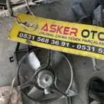 Opel Corsa b fan motoru
