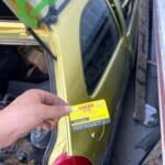 Opel Corsa b sağ arka çamurluk tek kapı