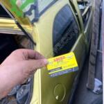 Opel Corsa b sağ arka çamurluk tek kapı