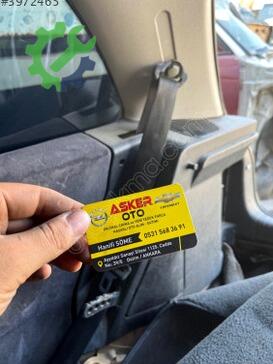 Opel Corsa Emniyet Kemeri çıkma parça