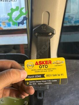 Opel Corsa Emniyet Kemeri çıkma parça