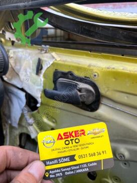 Opel Corsa Sağ Ön Kapı Kolu çıkma parça
