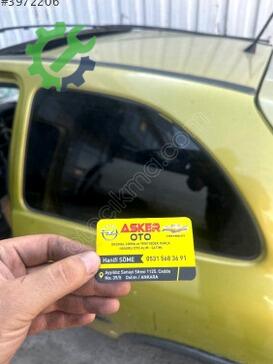 Opel Corsa Sol Arka Kelebek Camı çıkma parça