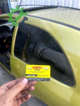 Opel Corsa Sol Arka Kelebek Camı çıkma parça