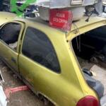 Opel Corsa b sol arka kelebek camı tek kapı