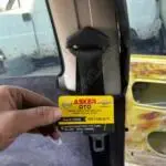 Opel Corsa b sol emniyet kemeri