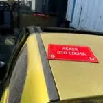 Opel Corsa b sol tavan çıtası yağmurluk