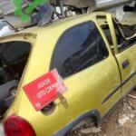 Opel Corsa b tek kapı sağ arka kelebek camı