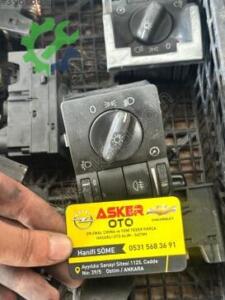 Opel Corsa c far anahtarı