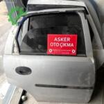 Opel Corsa c sağ arka kapı
