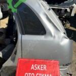 Opel Corsa c sol arka çamurluk kelebek camı