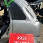 Opel Corsa c sol arka çamurluk kelebek camı