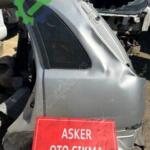 Opel Corsa c sol arka çamurluk kelebek camı