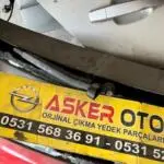 Opel Corsa d bagaj kapağı silgi kolu