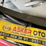 Opel Corsa d bagaj kapağı silgi kolu