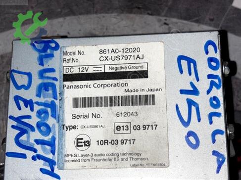 Toyota Corolla Bluetooth Beyni CX-US7971AJ çıkma parça