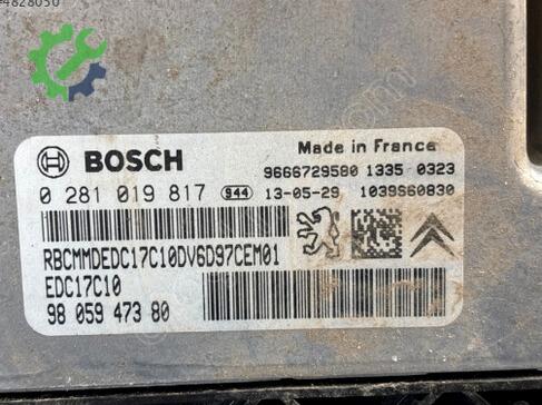 Ford Focus Motor Beyni EDC17C10 çıkma parça