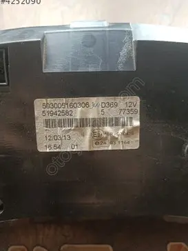Fiat Doblo Gösterge Paneli 51942582 çıkma parça