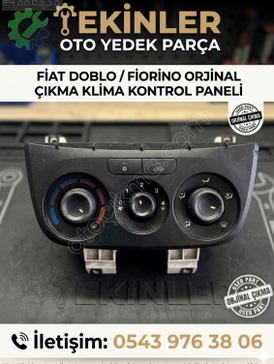 Fiat Fiorino Klima Kontrol Paneli çıkma parça
