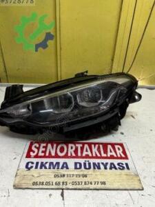FİAT EGEA SOL ÖN FAR ORJİNAL LEDLİ MERCEKLİ