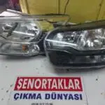 FORD TRANSİT ORİJİNAL SİYAH İÇ VE GÜMÜŞ İÇ SOL FAR