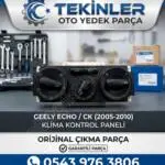 Gelly echo ck çıkma Orj klima kontrol paneli