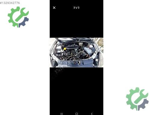 Renault Megane Motor Komple çıkma parça