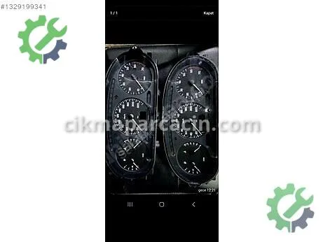 Renault Megane Gösterge Paneli çıkma parça