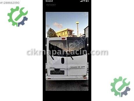 Opel Vivaro Bagaj Kapağı çıkma parça