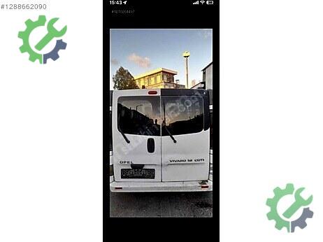 Opel Vivaro Bagaj Kapağı çıkma parça