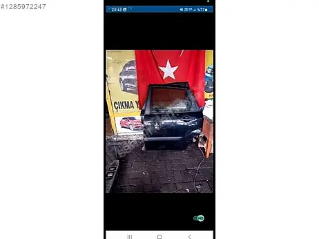 Ford Focus Sol Arka Kapı çıkma parça
