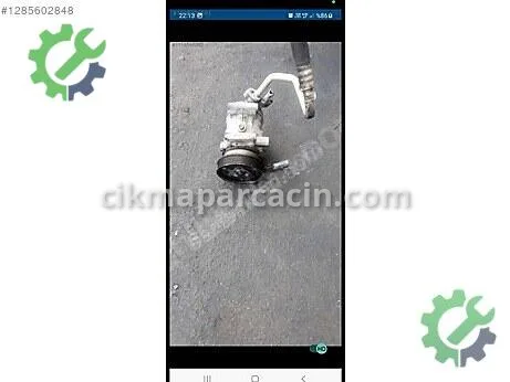 Renault Clio Klima Kompresörü çıkma parça