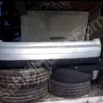Renault Clio hatcback arka tampon Çıkma Orijinal