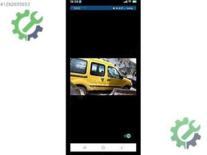 Renault kango sürgülü sağ ön kapı Çıkma Orijinal