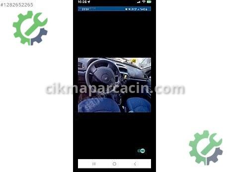 Renault Clio Torpido çıkma parça