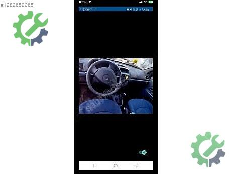 Renault Clio Torpido çıkma parça
