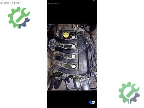 Renault Megane Komple Motor çıkma parça