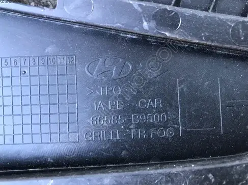 Hyundai i10 Sis Kapağı 86585-B9500 çıkma parça