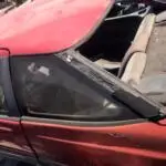 Hyundaı Scoupe arka yan cam sol