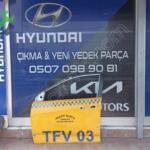 HYUNDAİ ACCENT BLUE SOL ÖN KAPI ORİJİNAL ÇIKMA YEDEK PARÇA