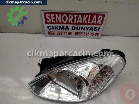 Hyundai Accent Sol Ön Far çıkma parça