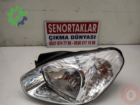 Hyundai Accent Sol Ön Far 921011E089 çıkma parça